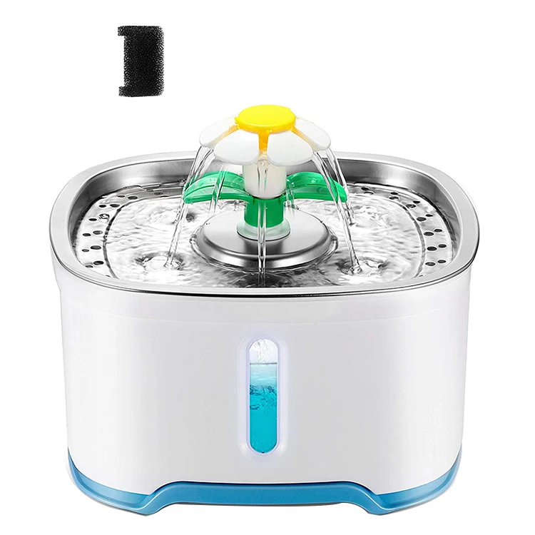 2.5L супер тихий Автоматическая Pet фонтан воды кота тихий кота питьевой фонтан, Support One дропшиппинг