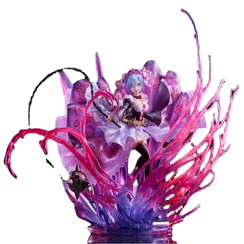 China supplier Anime from scratch alien world life ghost Rem sexy girl resin home decor resin figurine