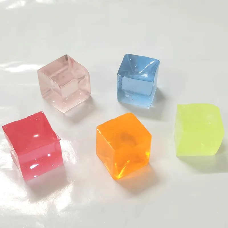 Factory Cheap Price Mini Squishy Mochi Toy Ice Cube Squeeze Toys Kawaii Soft Cute Sticky Mochi Squishy Toys