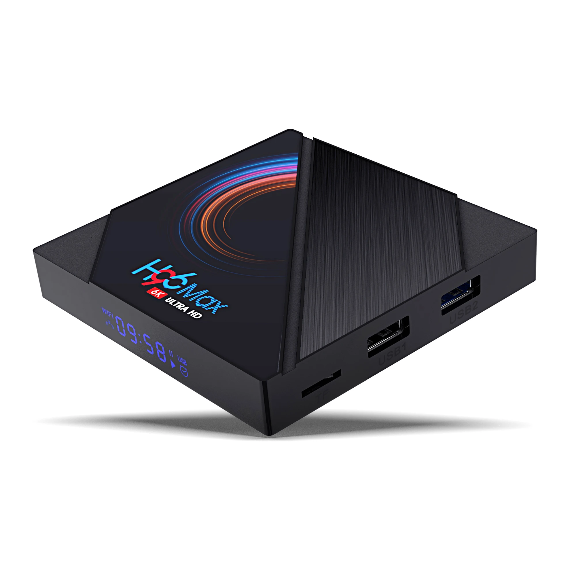  Android 10 0 Smart TV Box H96 H616 2 4G 5G двухъядерный процессор Wi-Fi 6K HDR ГБ 4 оперативной памяти 16 32 Гб встроенной 64 Декодер каналов кабельного телевидения