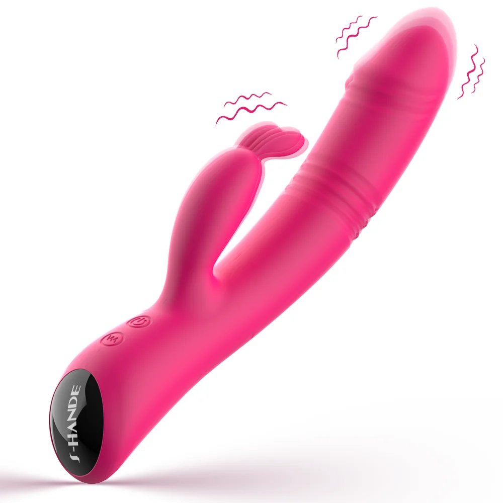 New Arrival G spot Rabbit dildo vibrator for women 9 speeds vagina stimulation massager female sex toy