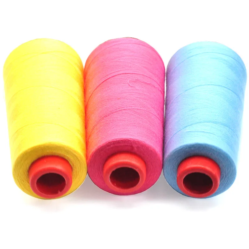 Factory Directly Sale Free Sample 40 2 5000Y Hilo De Poliester Coser 100% Spun Polyester Sewing Thread 5000yards for Hoodies