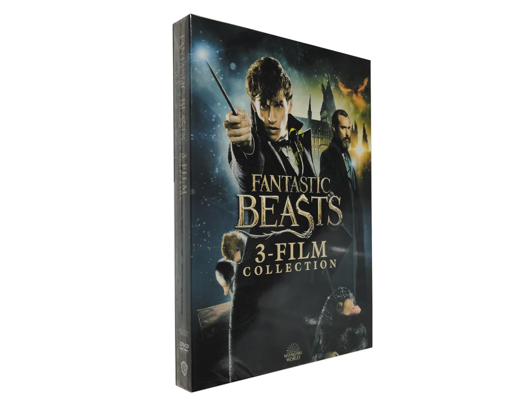 Коллекция фильмов dvd серия полная Фантастические звери коллекция из 3 фабрика по производству дублирования 3DVD