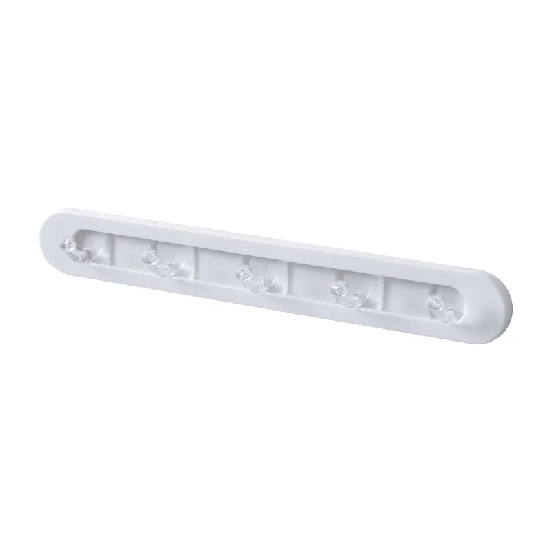 Bathroom punch-free strong adhesive coat hook towel hanger door rear wall hanging sliding hook