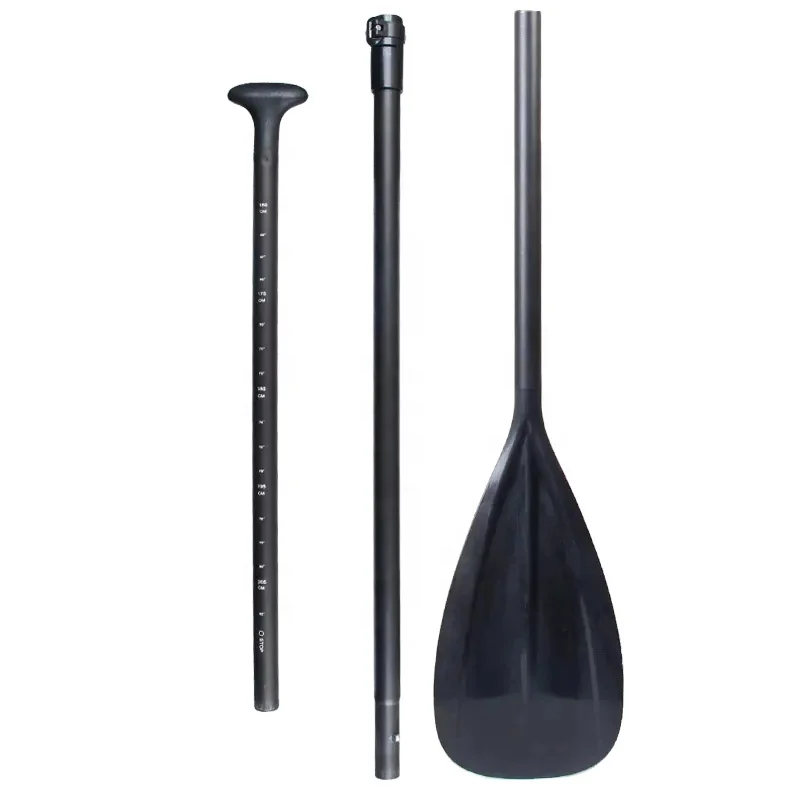 Hot Sale Customized Logo Premium Adjustable 3 Pieces Aluminum SUP Paddle Inflatable Stand Up Paddle SUP Board Aluminium Paddle
