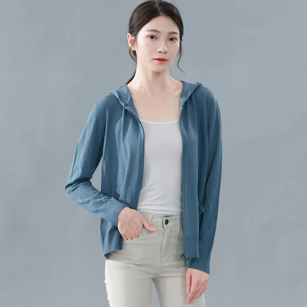 
Wholesale women plush zipper long sleeve cashmere cardigan jacket solid color plus size winter coat 