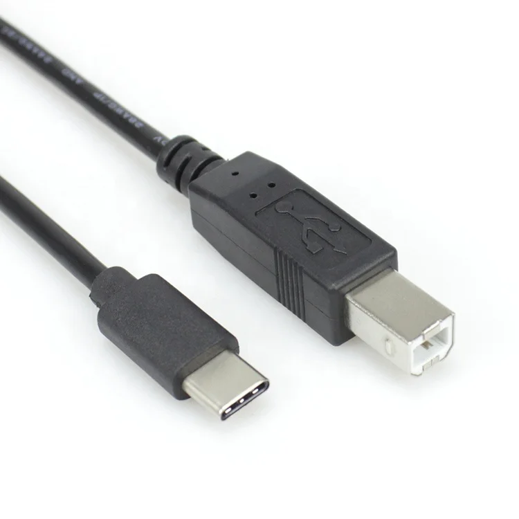  Кабель для принтера Type C USB 2 0 к B сканера midi