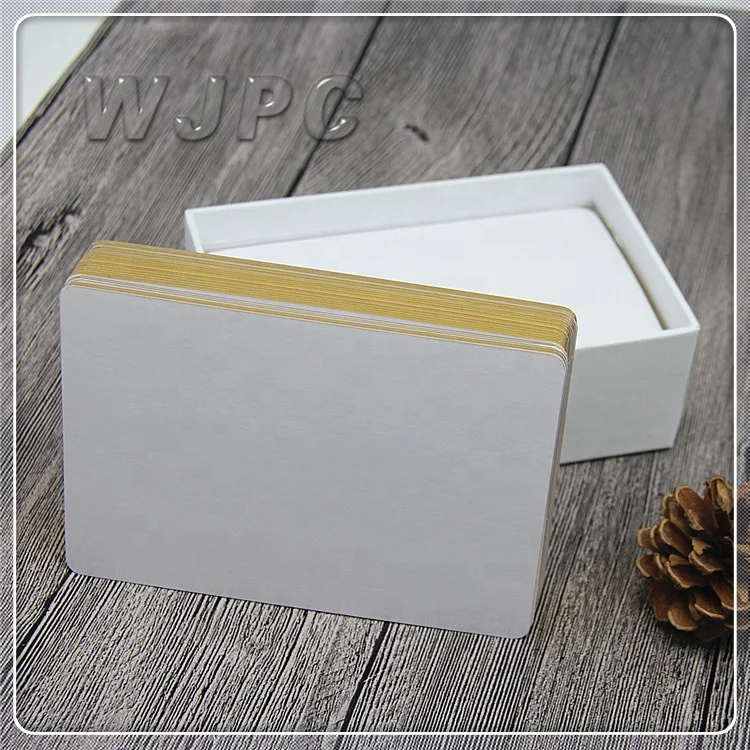 WJPC-индивидуальные ПВХ серебро игральные карты печать водонепроницаемый пустой золотой игральные карты