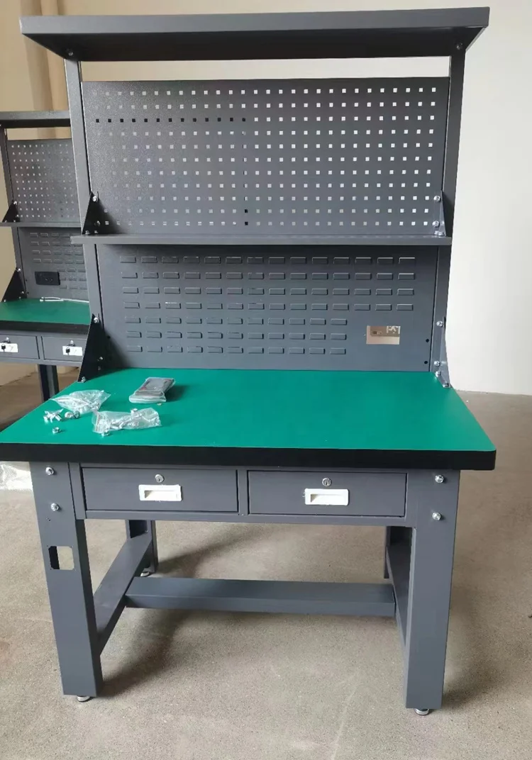 Heavy Duty Thickened Wear-Resistant Stainless Steel Operating Table Maintenance Bench Laboratory Workshop Anti-Static Workbench