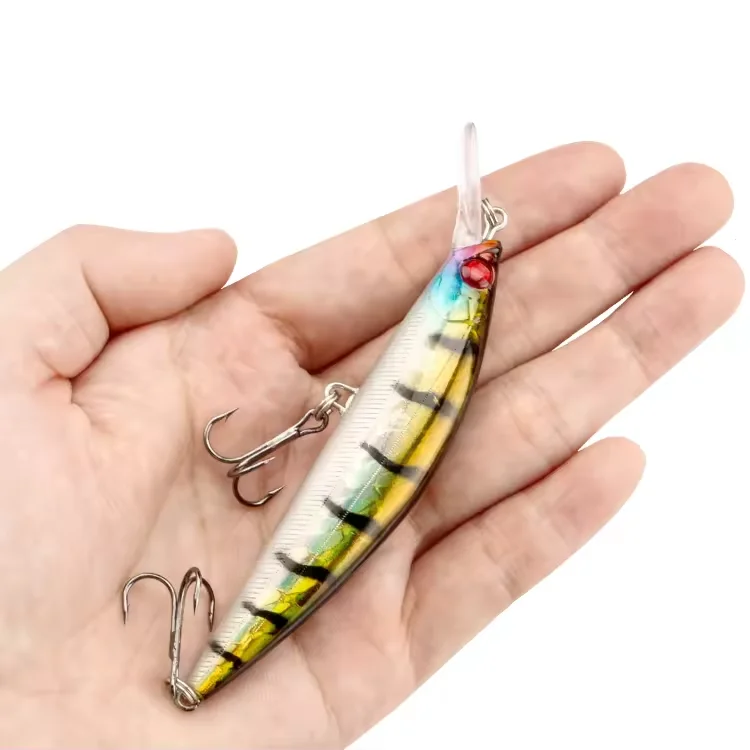 Best Selling Floating 25.3g 11cm ABS Lure Colorful Professional  5 Colors Ocean Boat Fishing Bait