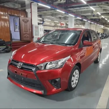 High Quality Second-Hand T-oyota Y-aris Petrol Engine SUV Cheap Electric FWD Van Wholesale Made China Dark Interior R15 Tire