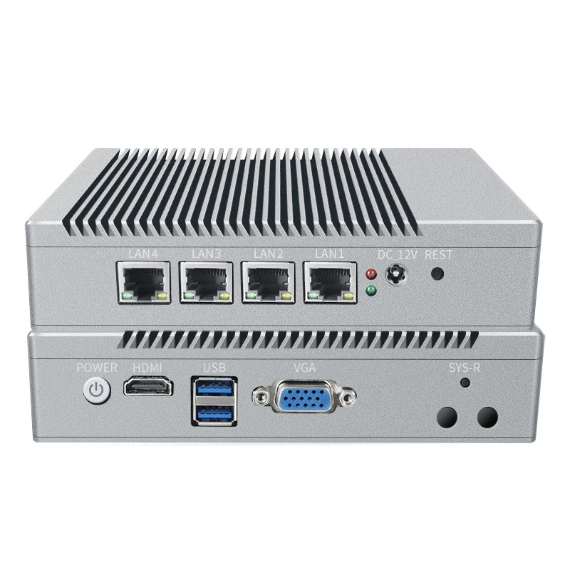 Pfsense Mini PC BKHD G40 4 Lan N2940 J1900 J4125 CPU VGA USB3.0, мягкий маршрутизатор VPN для бизнеса и промышленного использования