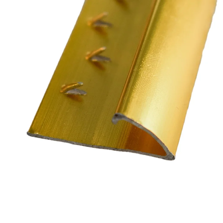 Hot Sale Aluminium Carpet Smooth Edge Floor Transition Tile Trim