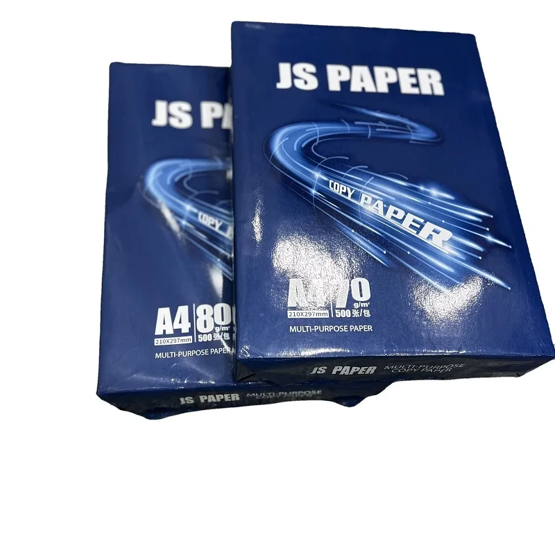 Wholesale Wood Pulp Printing Paper Reasonable Prices White A4 Size 500 Sheets 70 75 80 Gsm Copy A4