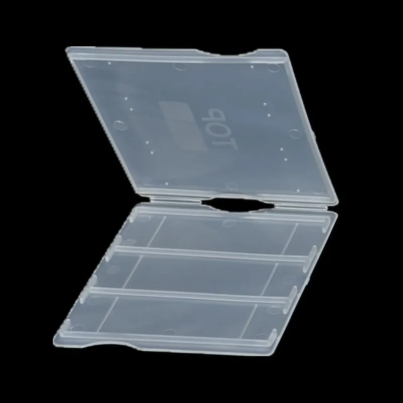 3-piece слайд хранения коробки, вмещает 3 шт. микроскопа слайды