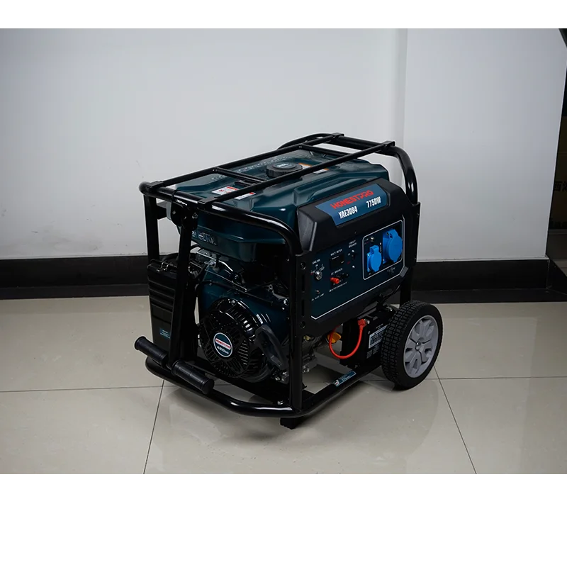 Новый дизайн 5.5kw 25L портативный для аварийного резервного 15hp дома применение мощность генератор бензин