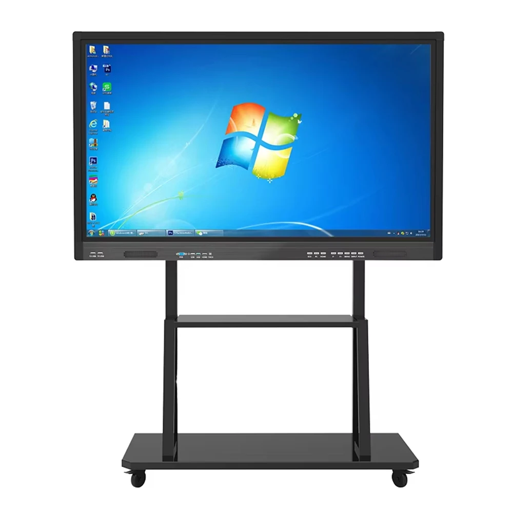 55 65 75  85 Inch 4K Digital Smartboards Interact Whiteboard Interactive Smart White Board Ir Touch Interactive Flat Panel