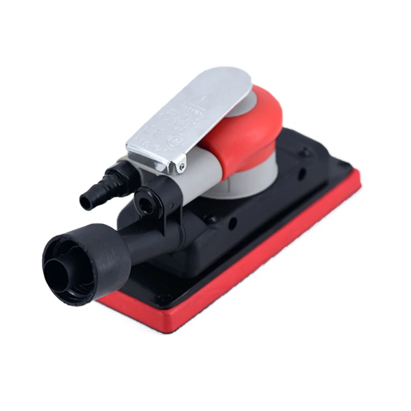 70 x 198mm Square Rectangle Air Random Orbital Sander Self-vacuum Tool Ready Pneumatic Sanding Machine