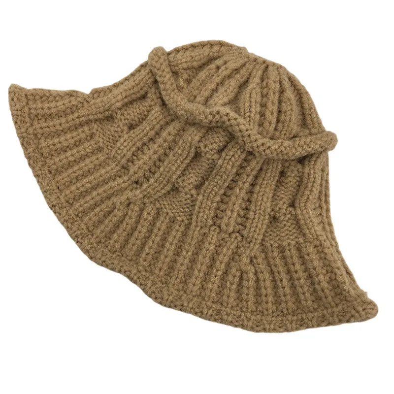 Bucket hats women Customized crochet knit cotton crochet quilted bucket hat