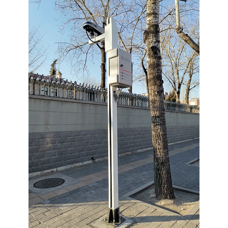 N HARWELL Popular Static Tubular CCTV Poles Cover All Requirements Any CCTV System Video Surveillance Mast Poles