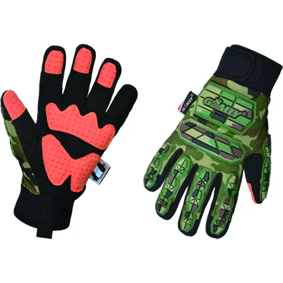 SLG-GL142 China hot selling high quality cut resistance waterproof anti-slip anti-impact safety work working glove
