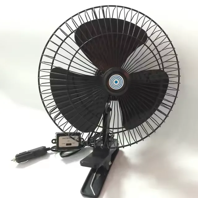 Factory Custom Wholesale Car Solar Fan Portable Mini Clip Fan