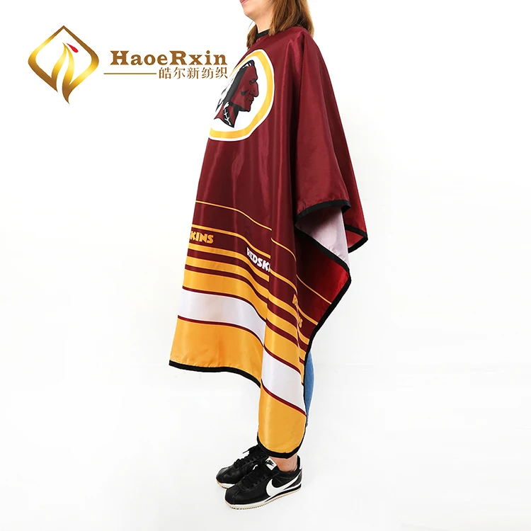
High quality eco friendly custom made comfortable polyester barber hair salon capes 
