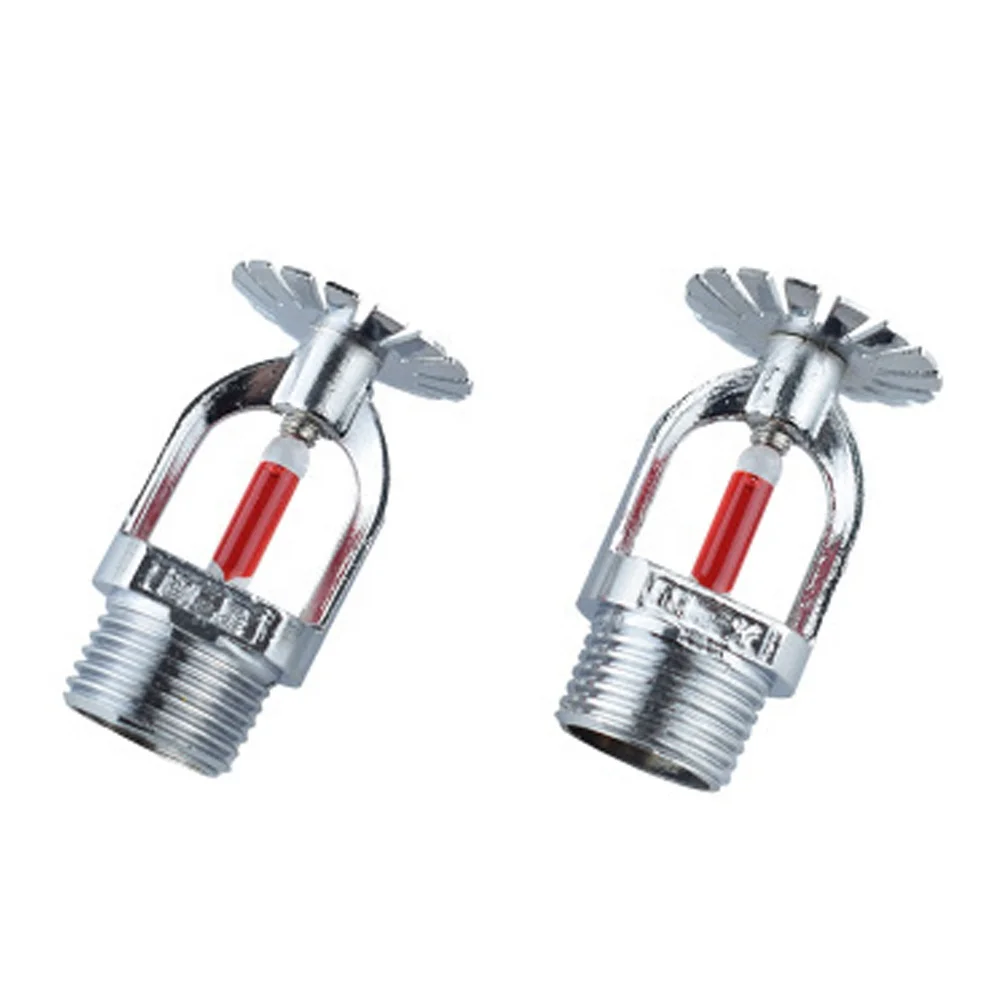 High Quality 1/2 Inch DN15 Brass Pendent Type Fire Sprinkler Head Fire Extinguishing System Protection 68 Degrees