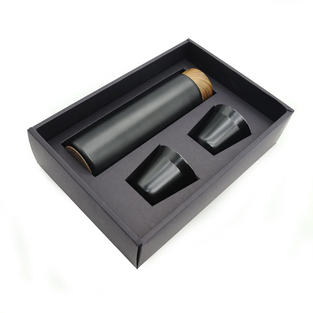 High Quality Business arabic coffee set Gift Cup Set Stainless Steel 400ml Vacuum Flask with Espresso Coffee mugs Gift Set