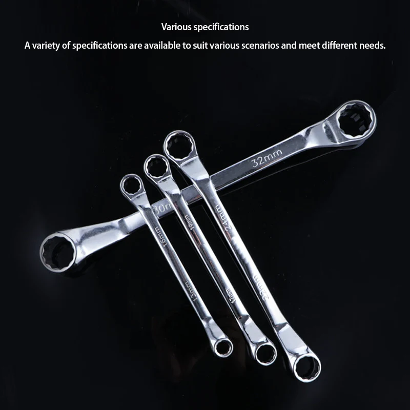 5.5-32mm Gear Combination Wrench Spanner Set Open End Torque Ratchet Wrench