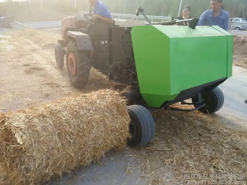 Direct factory supply hay grass hydraul press baler machine