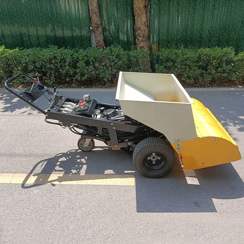 FREE SHIPPING Mini Asphalt Road Paver Hand Automatic Asphalt Paver Wheel Concrete Road Paving Machine For Sale