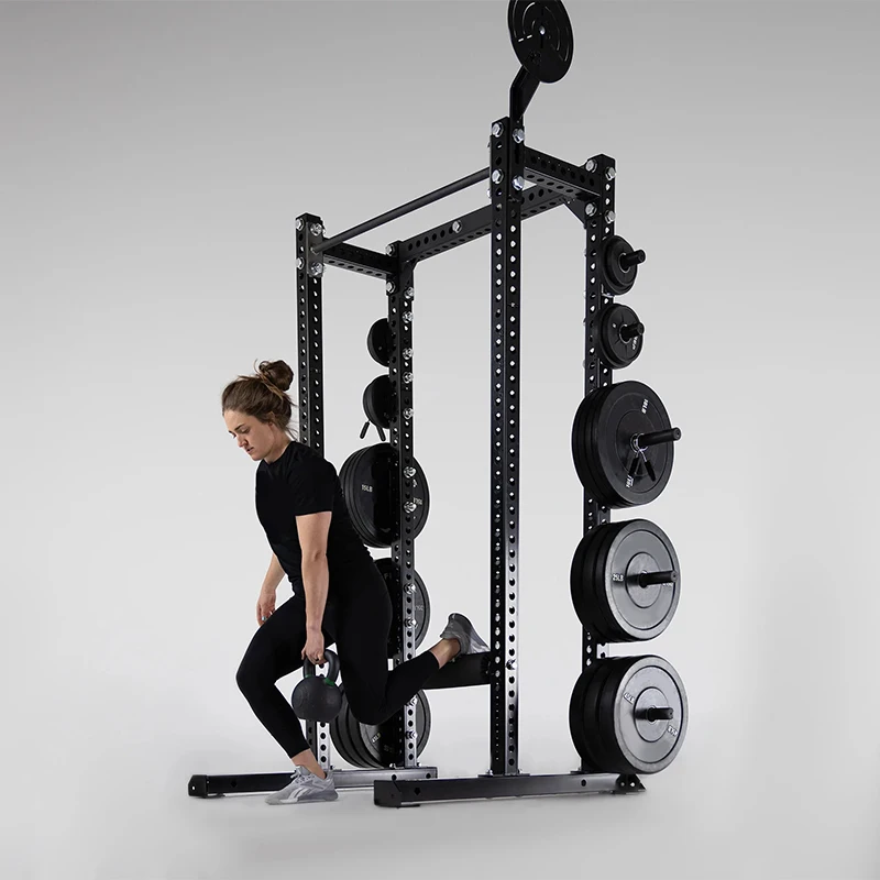 Rouser Fitness Half Power Rack Builder Gym Equipment Half rack squat power home Multi Gym Functional  barbell rack