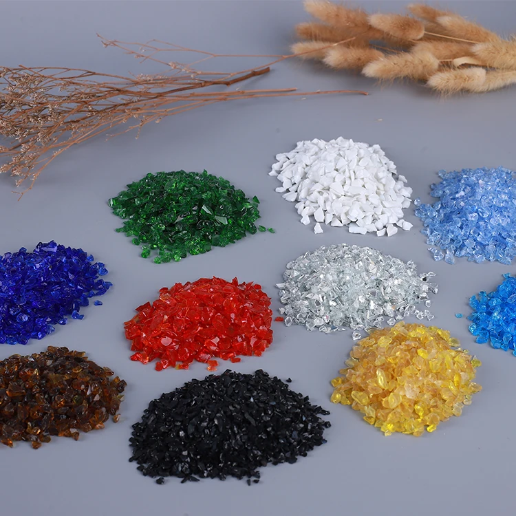
Sand Blasting Glass Beads Crushed Abrasive Glass Sand for Pavers 