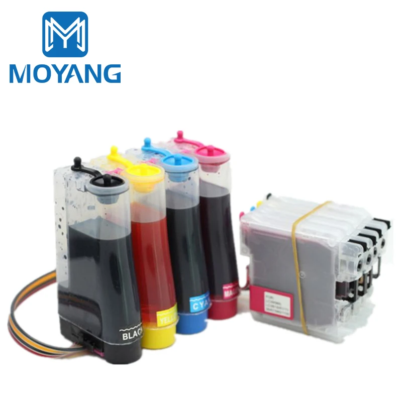 MoYang China hot selling cartridge CISS Compatible for Brother DCP-J125 printer using LC39 LC60 LC975 LC985 Bulk Buy