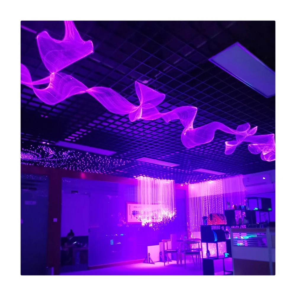 TXPOF Meteor Double Head Star Light Twinkling Headliner Kit Light Fiber Lighting