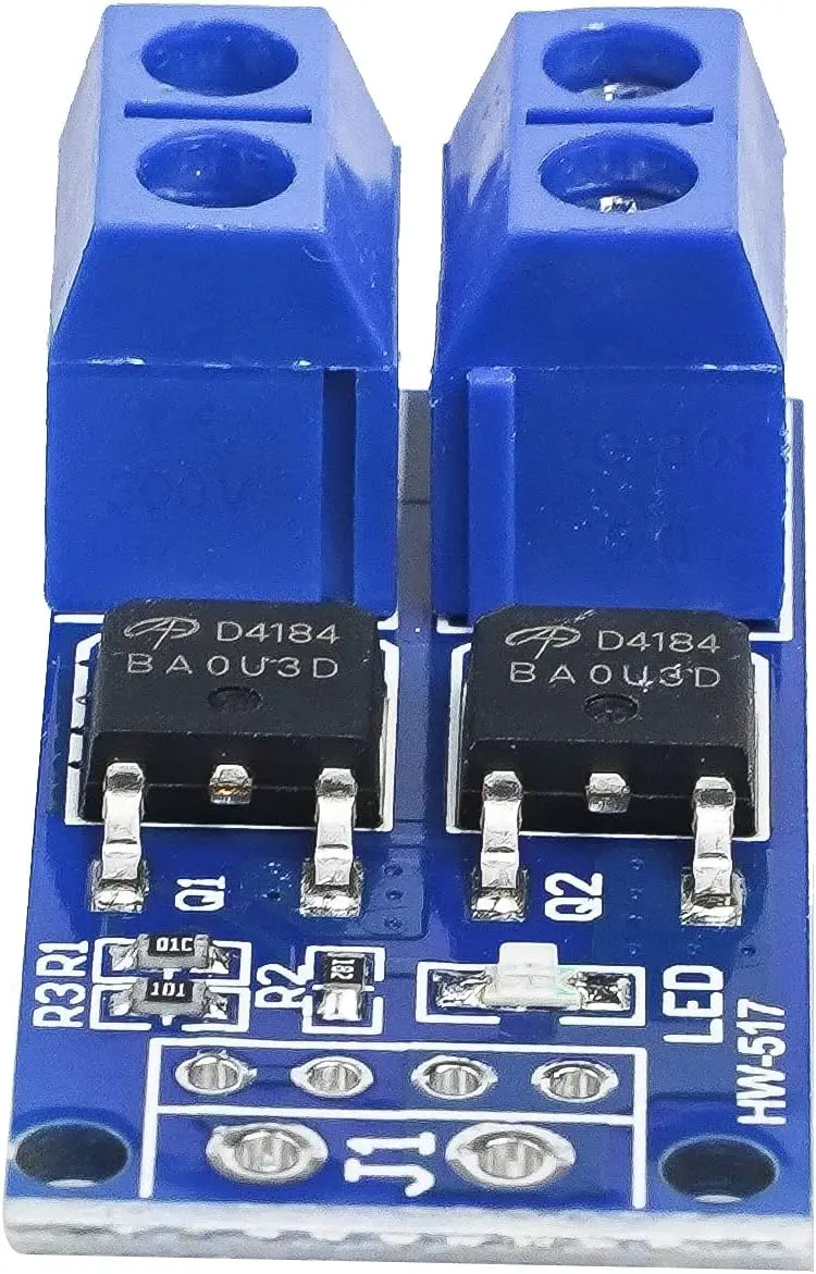 Двойной высокомощный триггерный переключатель MOSFET модуль драйвера регулировка электронного переключателя плата управления двигателем постоянного тока контроллер