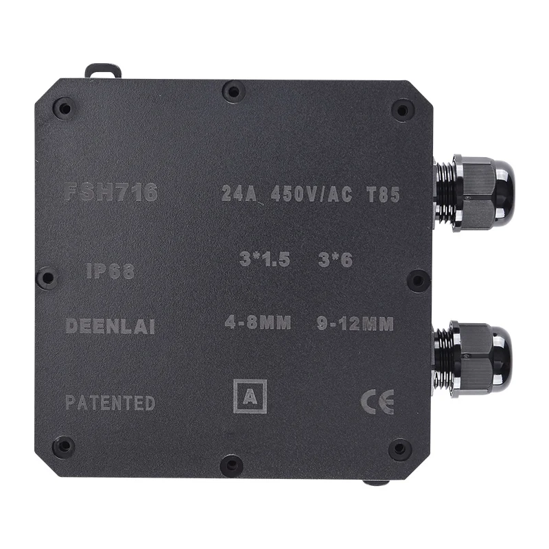 Deenlai FSH716-A серии водонепроницаемый пластиковый корпус IP68 открытый корпус