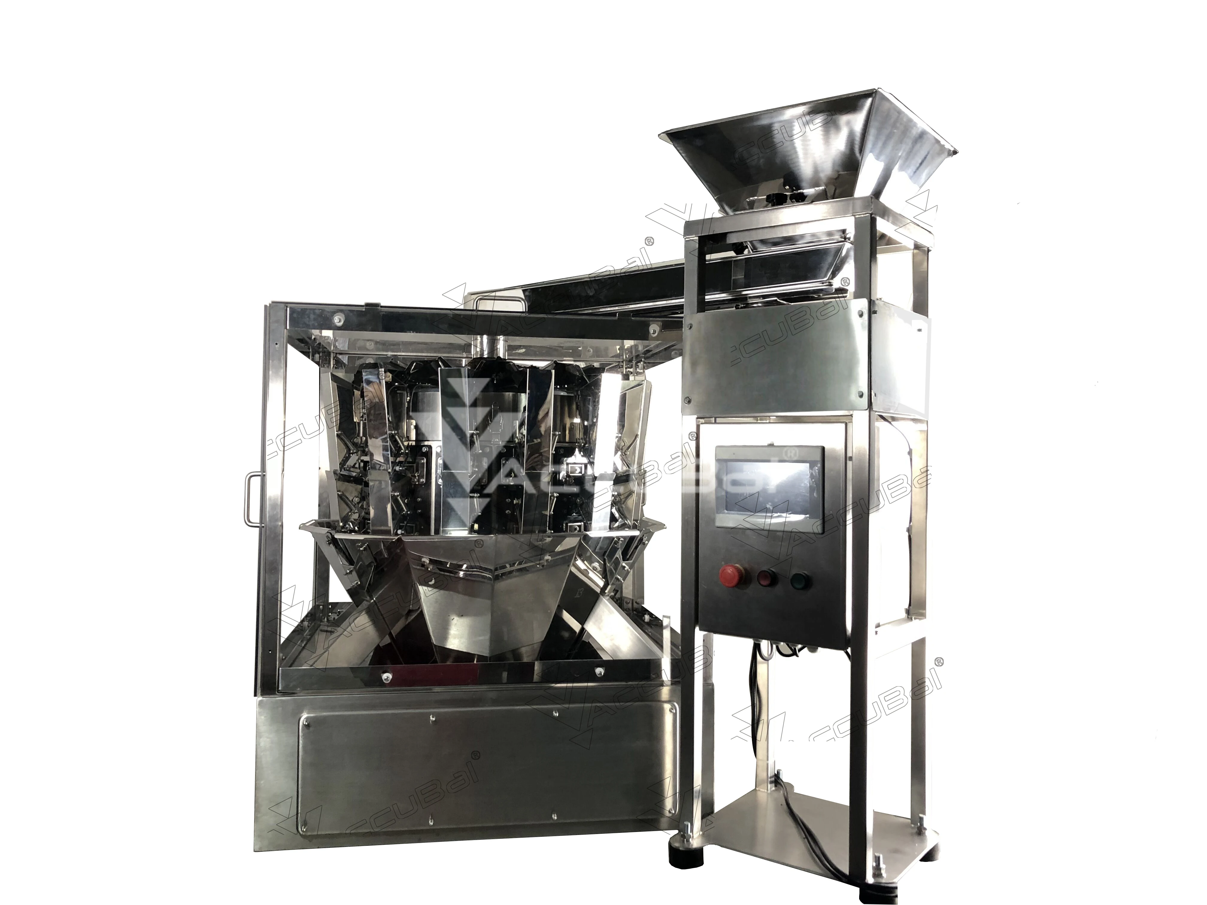 High accuracy smallest herb flower packaging machine 14 head multihead weigher micro weighers