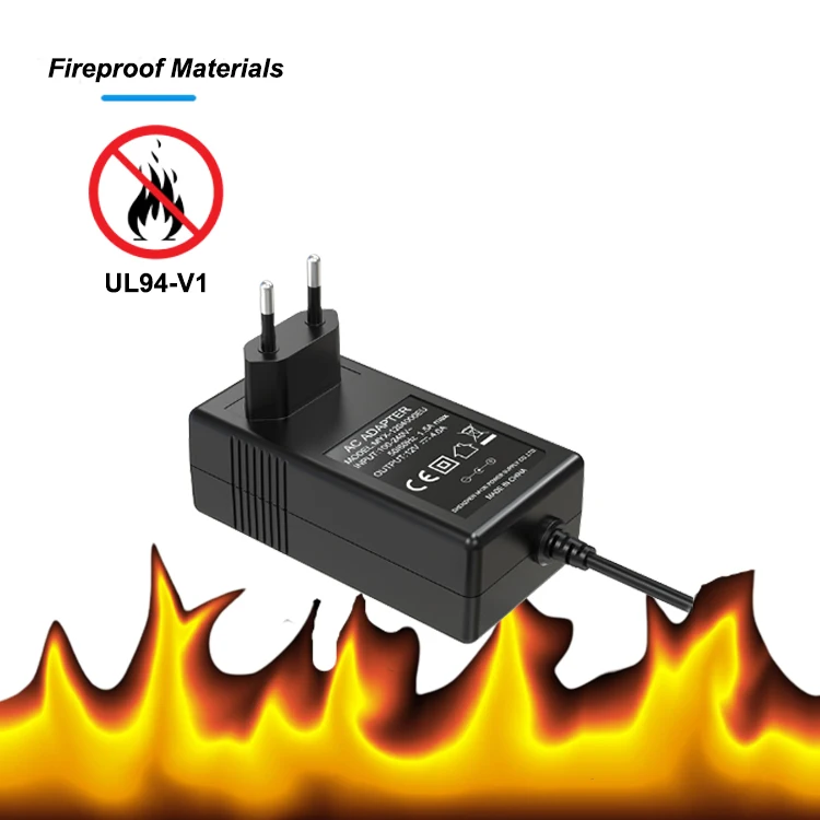 High Quality 24V 2A Power Supply EU 48W Power Adapter 12V 4A  AC DC Adaptor