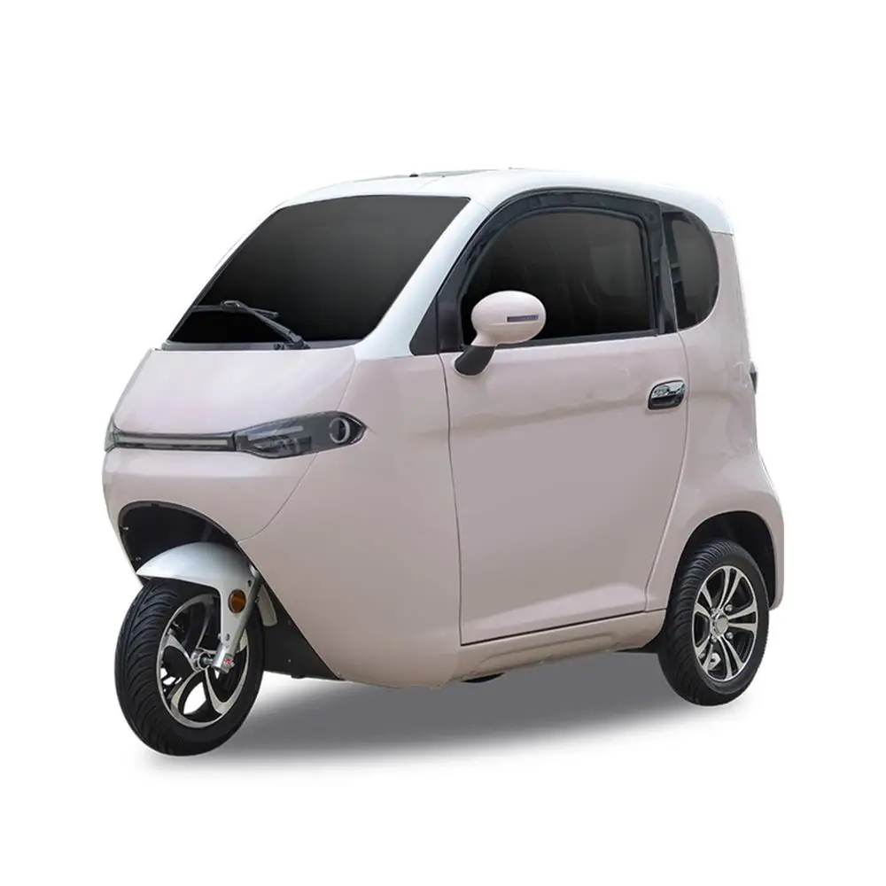 Electric Tricycle 3 Wheel Mini  Electric Car 1500W Tricycle Passenger Vehicle 60V58AH