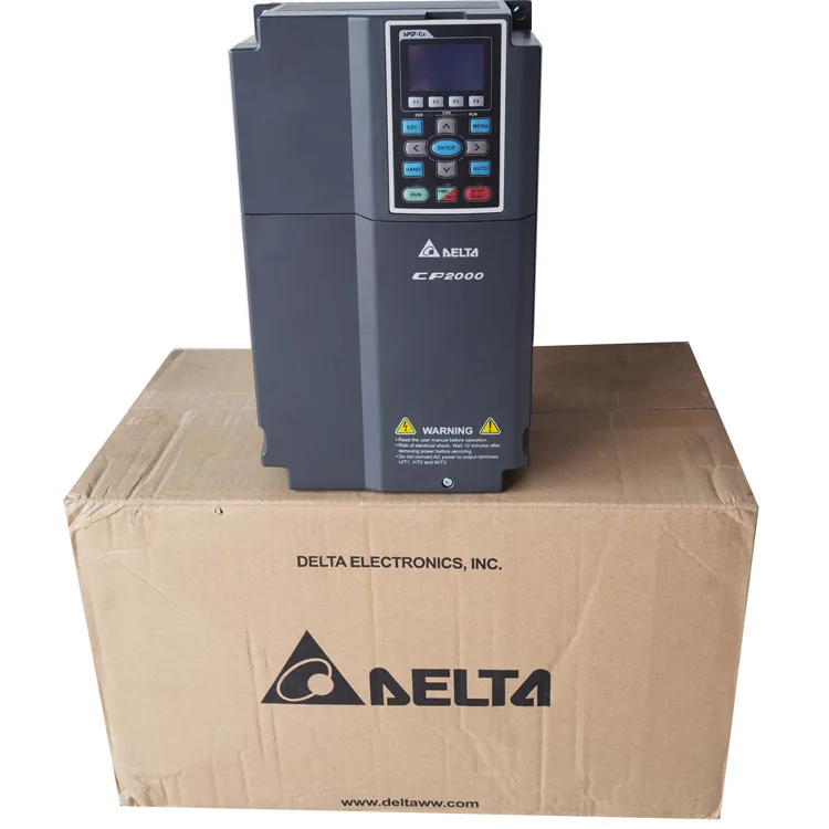 5.5kw delta CP2000 Series vfd 220v to 380v single 3 phase VFD055CP23A -21 variable frequency vfd ac drive for motor industry