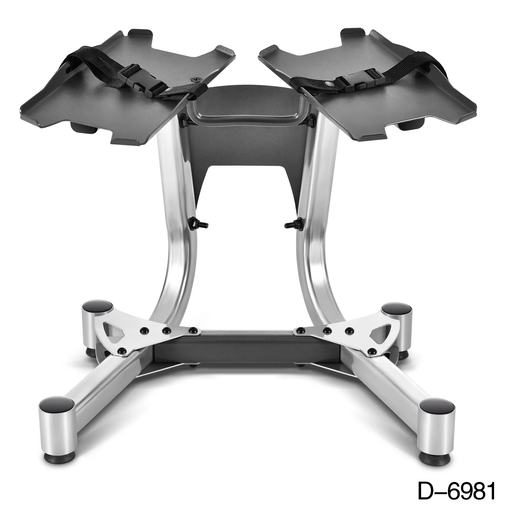 Hot Selling Home Gym Commercial Fitness Equipment 2.5Kg-50Kg Hex Dumbell Set With Rack Three-Layer Dumbbell Rack And Stand