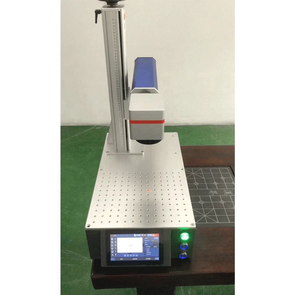 2.5D 3D MAX JPT Mopa M7 20W 30W 50W 60W 100W 200W Color Lightburn EzCad Fiber Laser Marking Machines