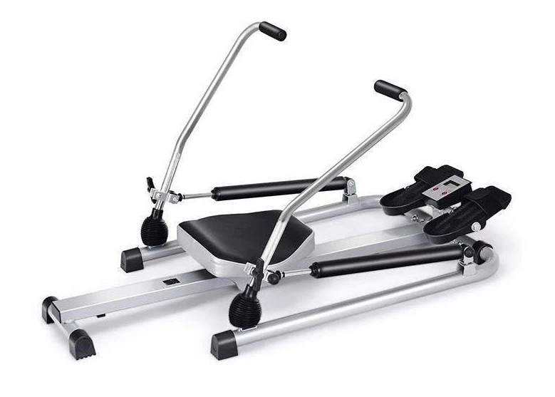 LXY-N711 Indoor Multifunctional Training Machine Cardio Rower Rowing Machine Foldable Air Rowing Machine with LCD Monitor