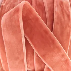 Spot wholesale 3mm - 50mm wide inelastic single and double sided velvet ribbon, used for decoration.
