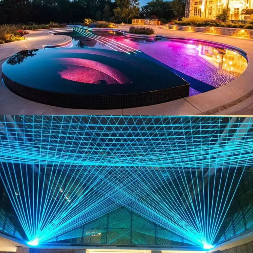 PMMA Plastic Side Glow End Glow Optical Fiber Cable Outdoor Led Fiber Optic Lights Decoration Car Home Use Fiber Optic Cable