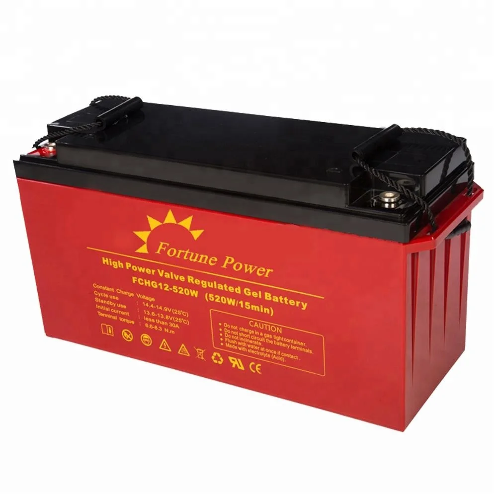  12V 150AH бесплатно не требующий частого обслуживания свинцово-кислотная батарея многократного цикла глубокого заряда-разряда Аккумулятор для солнечных свинцово-кислотные аккумуляторы