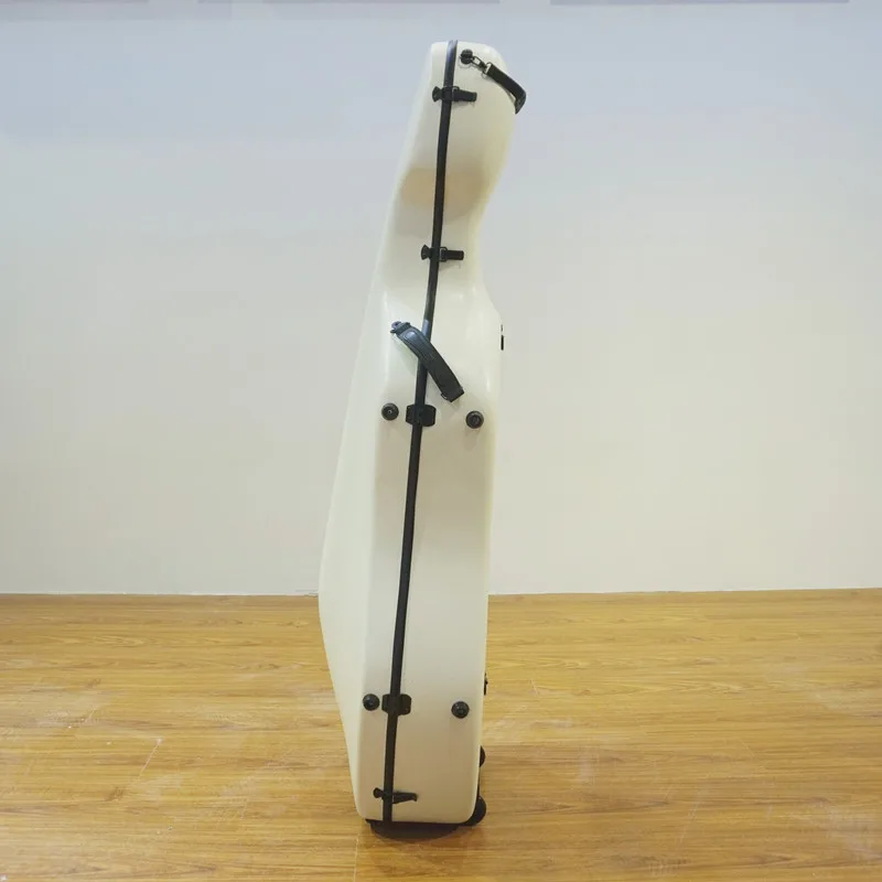 
New style carbon fiber cello case 4/4 cello case carbon fiber cello hard case with wheels 3.6 kg XCC-02 