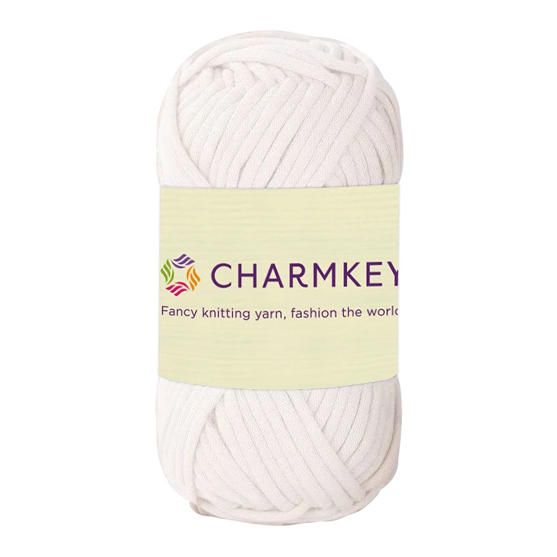 wholesale 50g 68% cotton 32% acrylic 4.0mm crochet hook Hollow cotton yarn DIY hand woven bag hat yarn